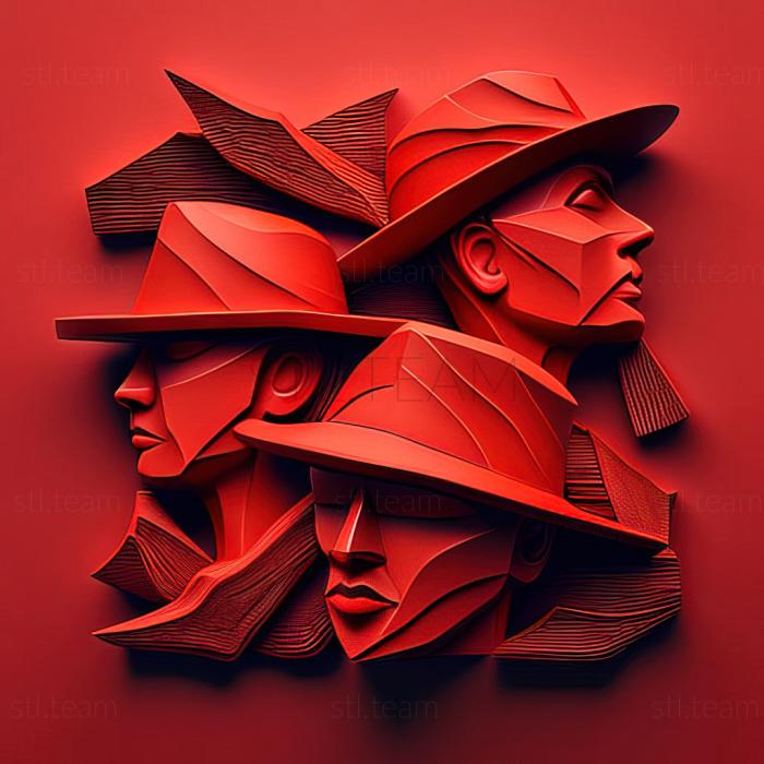 3D model Red Hats (STL)